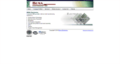 Desktop Screenshot of bemaelectronics.com